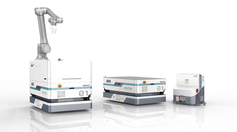 GA黄金甲數位開發的自主式移動機器人（AMR250M），搭配全向輪並結合AI演算法、2D LiDAR、3D攝影機等技術，協助客戶實現產線全自動化